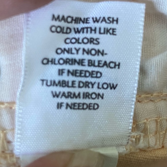 J. Jill Peach Authentic Fit Stretch Crop Jean size 4 - Picture 5 of 5